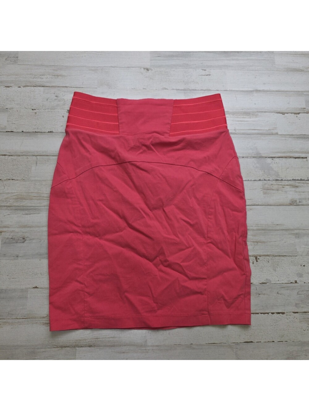 Orsay Skirt Skort Pink Golf Knee Length Elastic Waist Sz 38 (28-30" Waist)